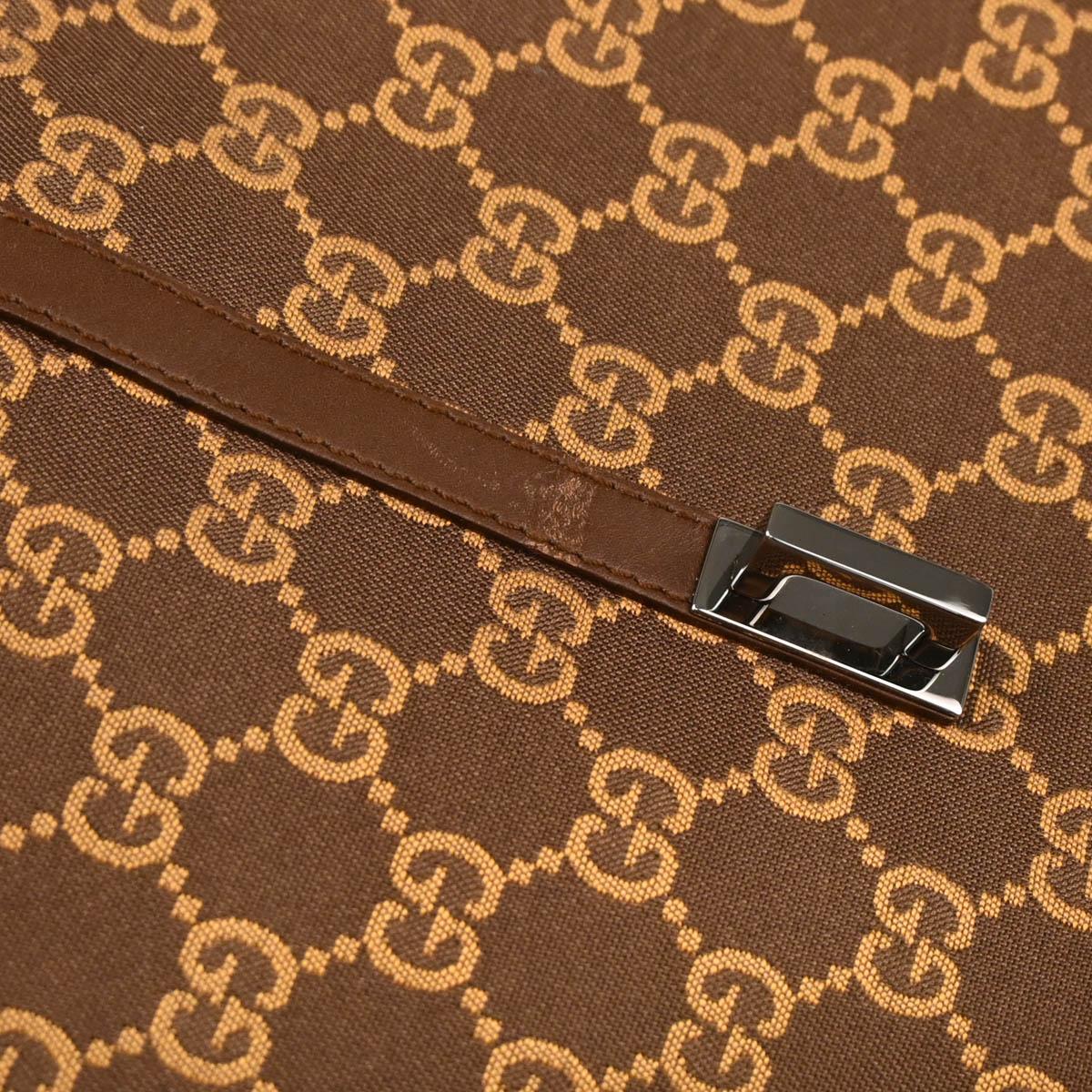 Gucci Brown GG Jackie Kandinsky Hobo Handbag - Image 7