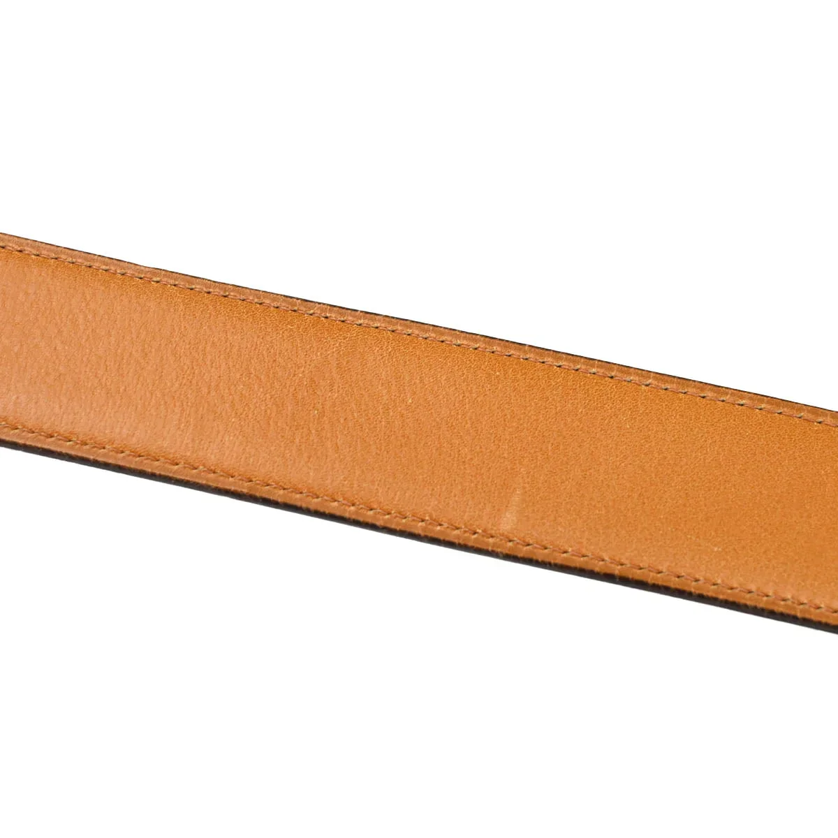 Hermes 1976 Ebene Natural Box Calf Belt Small Good - Image 4