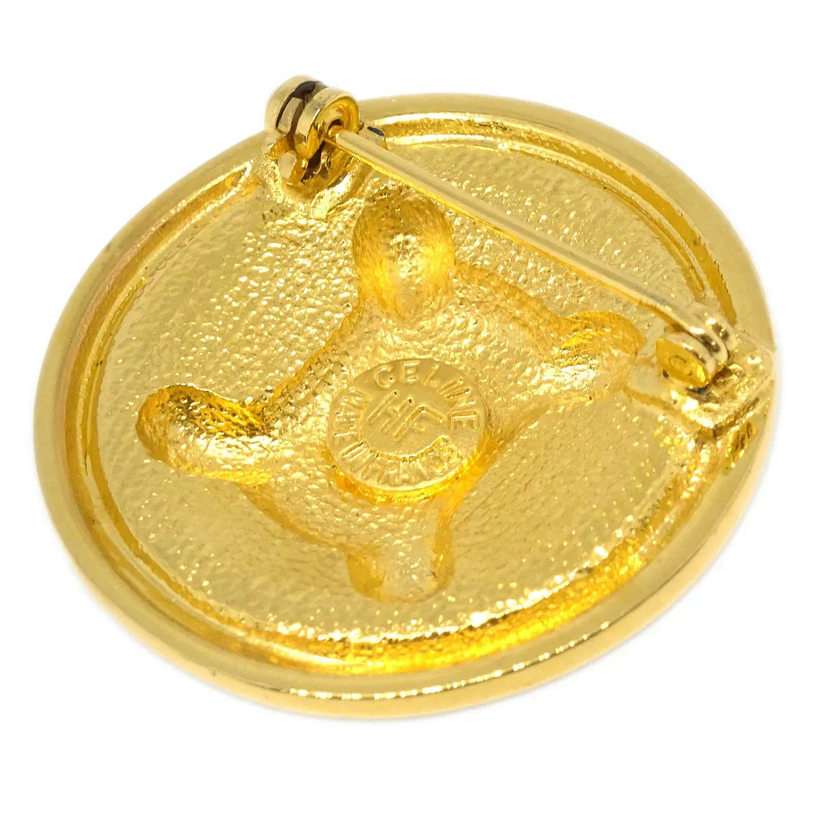 Celine Brooch Pin Gold HF - Image 3