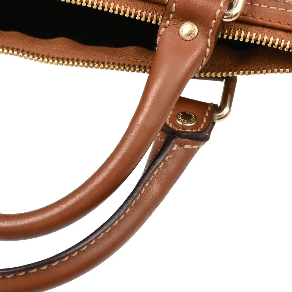 Gucci Beige GG Supreme Handbag - Image 7