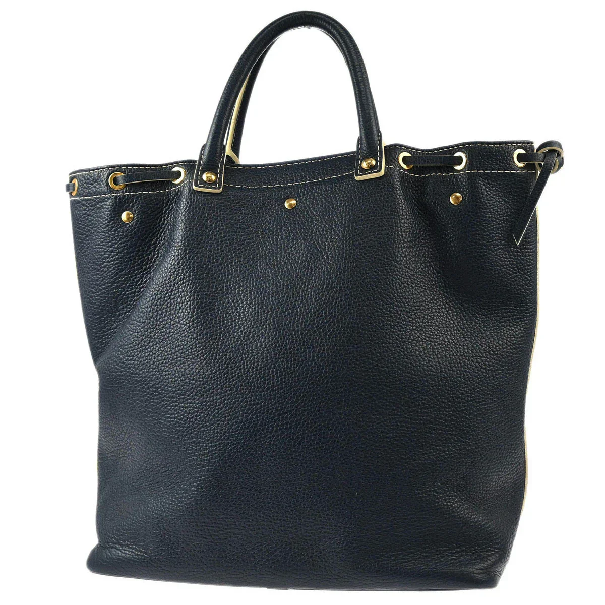 Louis Vuitton 2006 Navy Tobago T & B Shoe Bag Handbag M95149 - Image 2