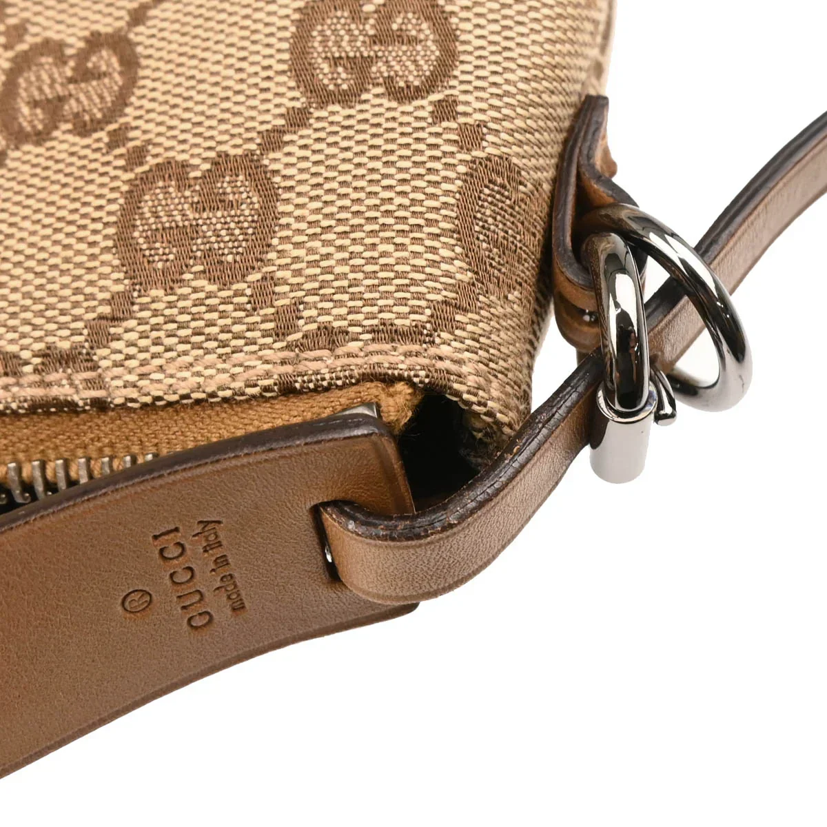 Gucci Beige GG Handbag - Image 6