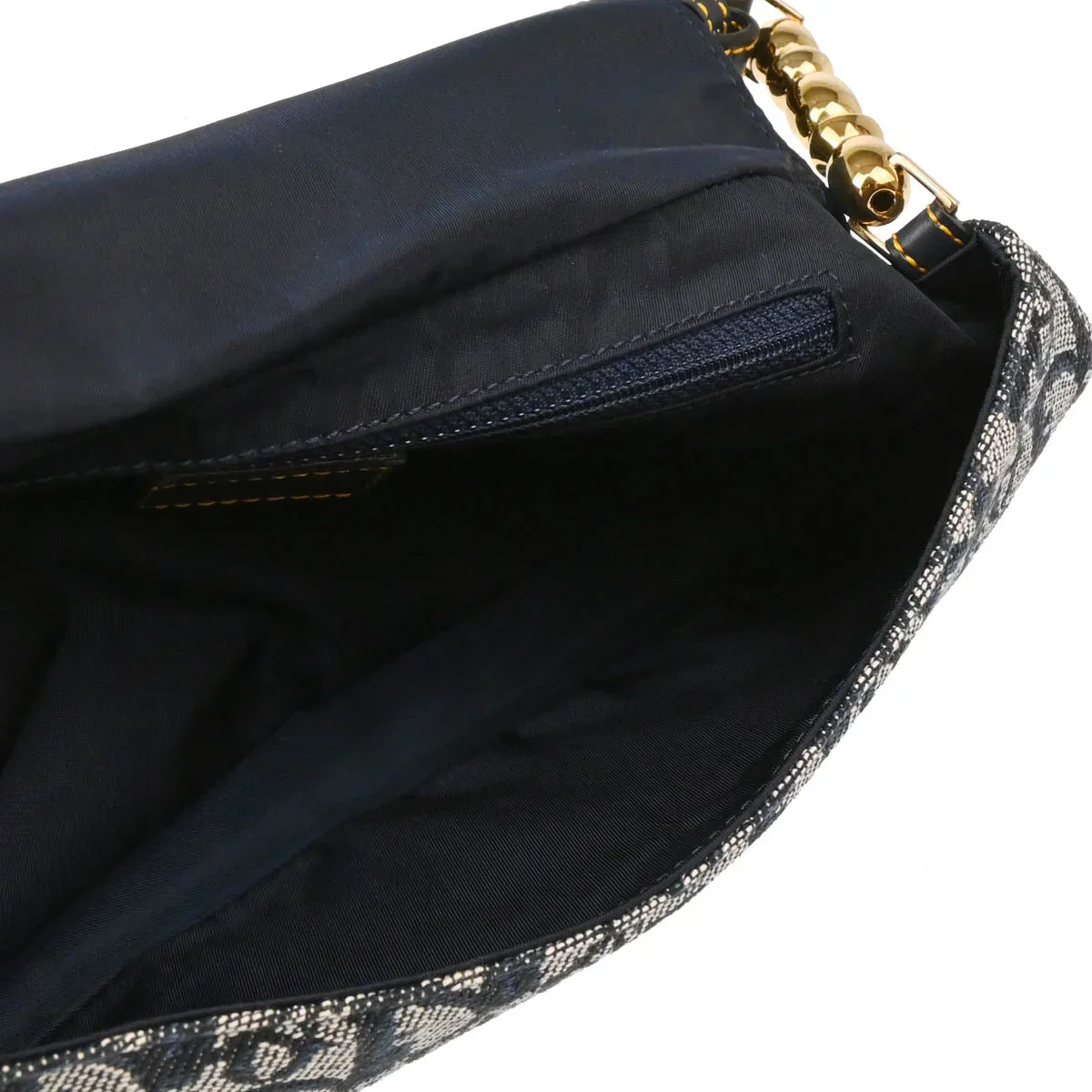 Christian Dior Navy Trotter Malice Handbag - Image 4