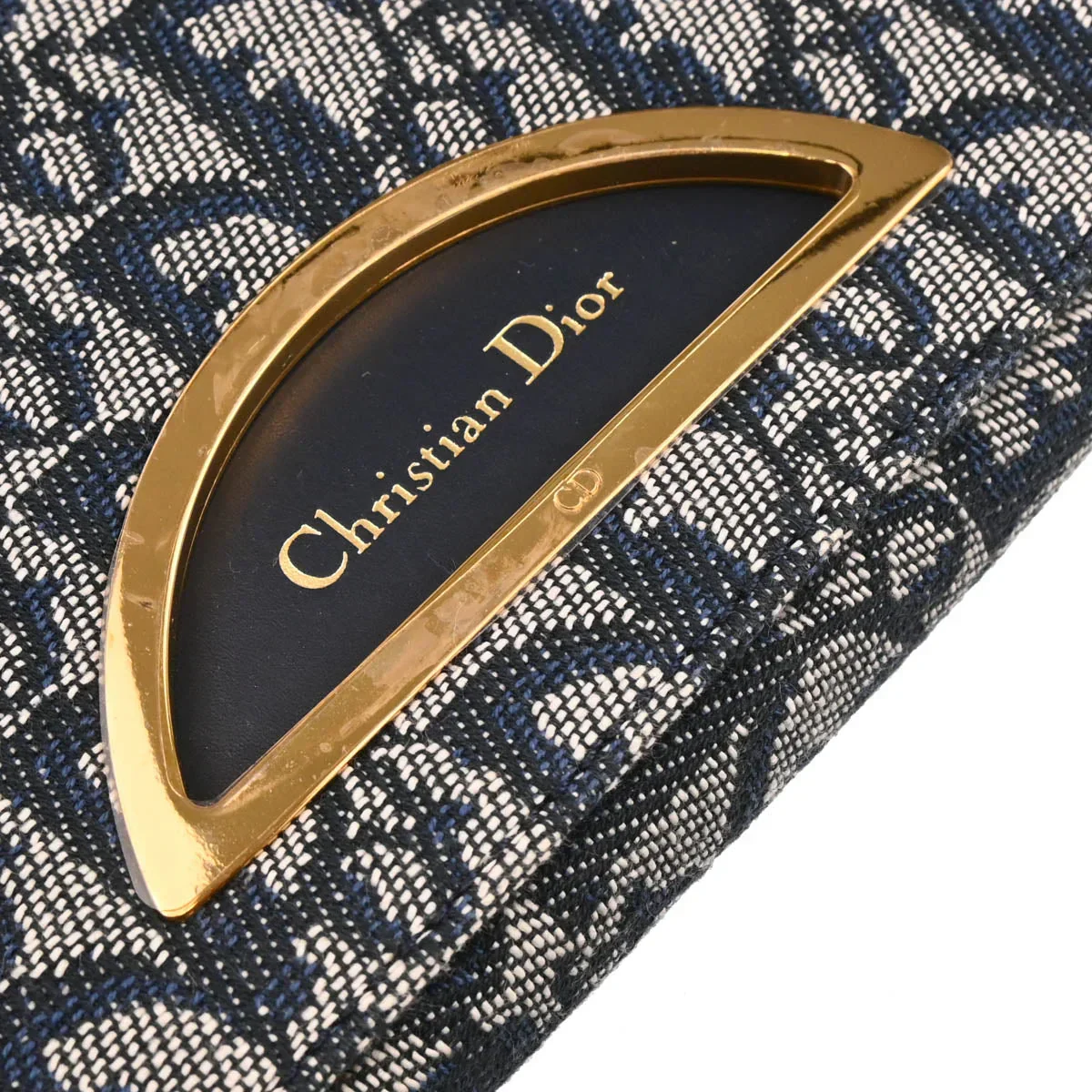 Christian Dior Navy Trotter Malice Handbag - Image 6