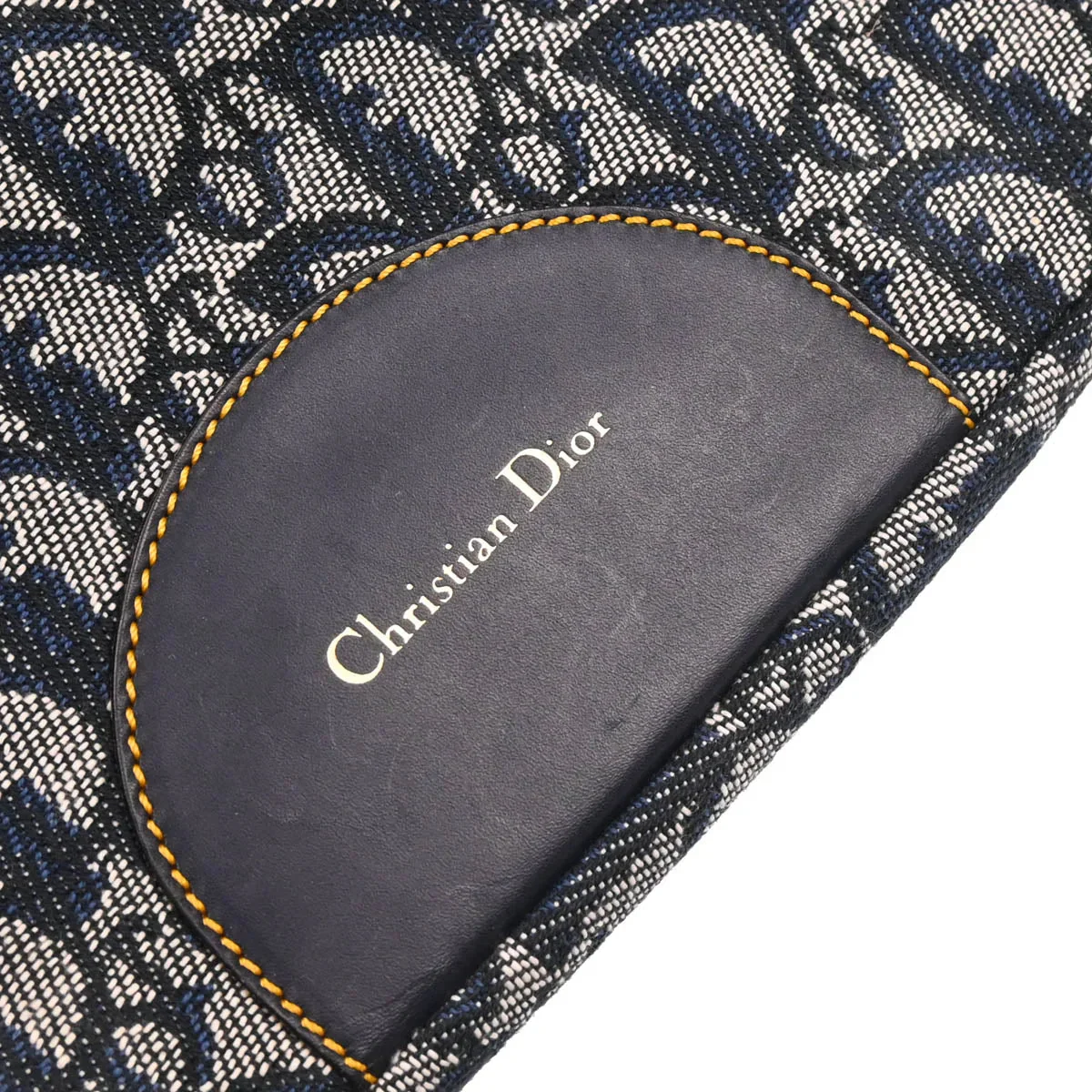 Christian Dior Navy Trotter Malice Handbag - Image 8