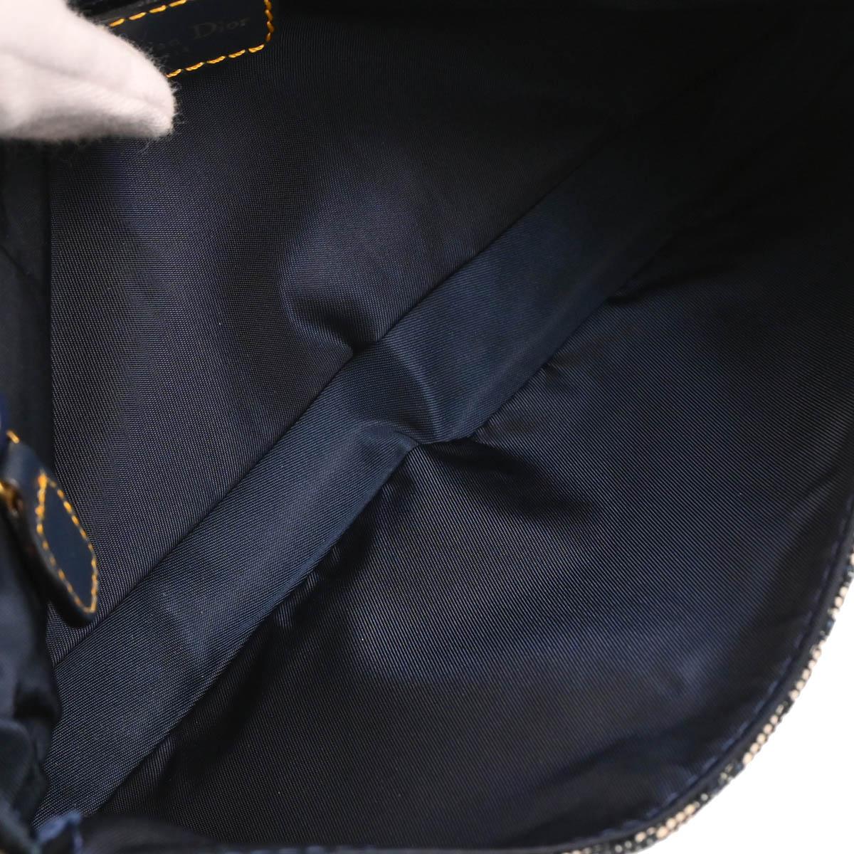 Christian Dior Navy Trotter Malice Handbag - Image 9