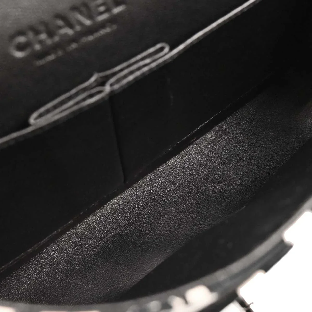 Chanel 2003-2004 White Canvas Medium Classic Double Flap Shoulder Bag - Image 19