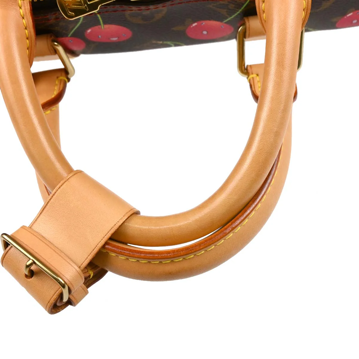 Louis Vuitton 2005 Monogram Cherry Keepall 45 Duffle Handbag M95011 - Image 6