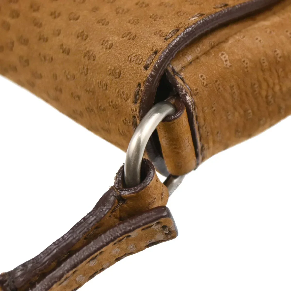Prada Brown Suede Handbag - Image 4