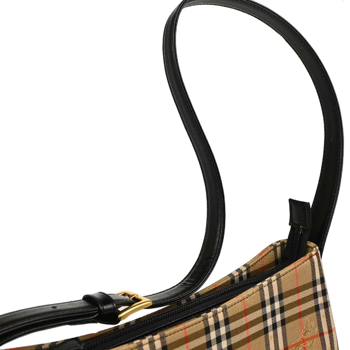 Burberry Beige Canvas House Check Tote Handbag - Image 7