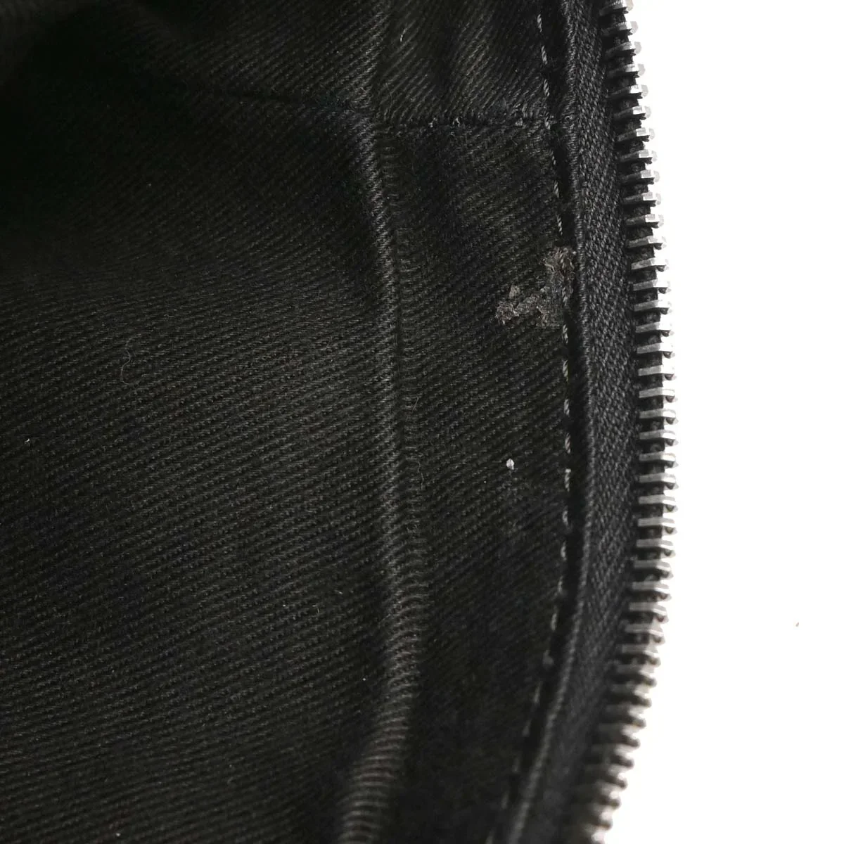 Celine Gray Canvas Macadam Handbag - Image 8