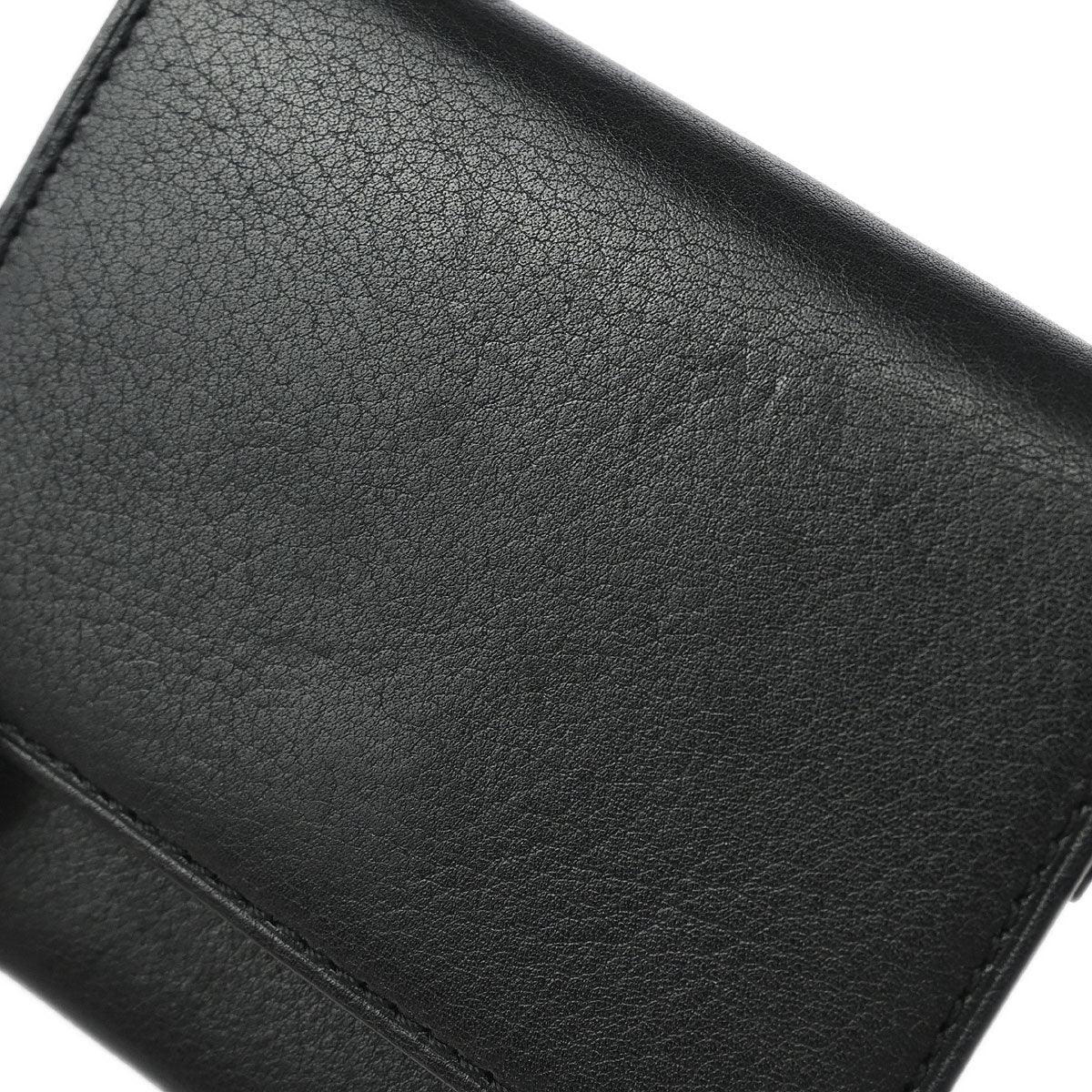 Cartier Black Leather Coin Purse Wallet - Image 4
