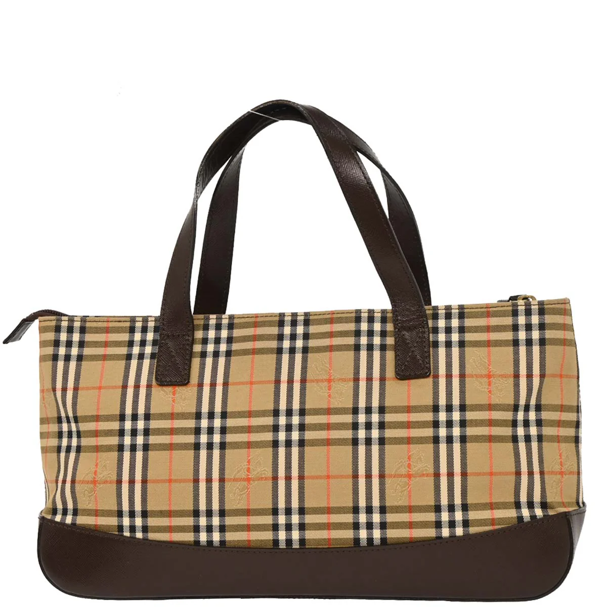 Burberrys Beige House Check Tote Bag - Image 2