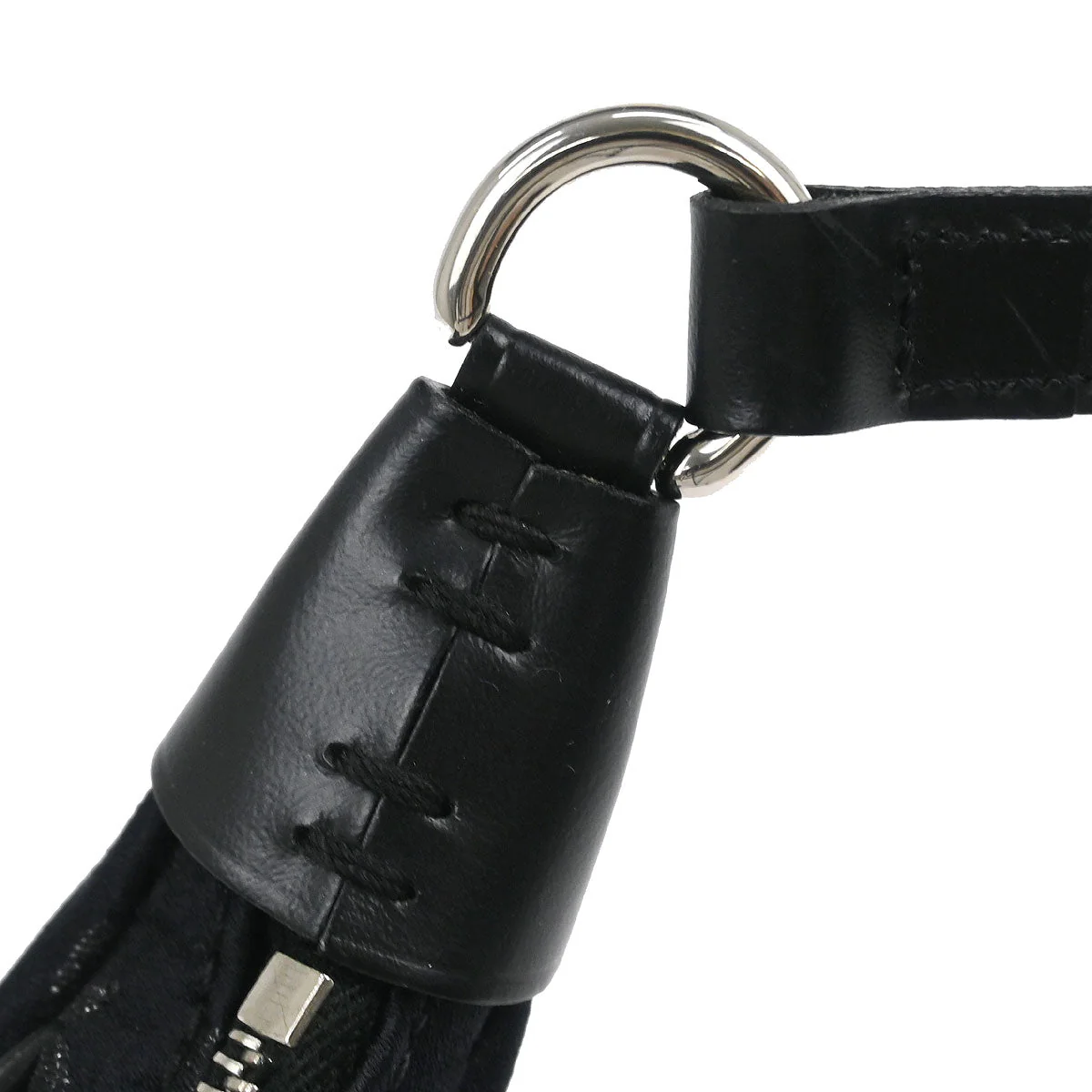Louis Vuitton Black Monogram Satin Little Boulogne Handbag M92142 - Image 5