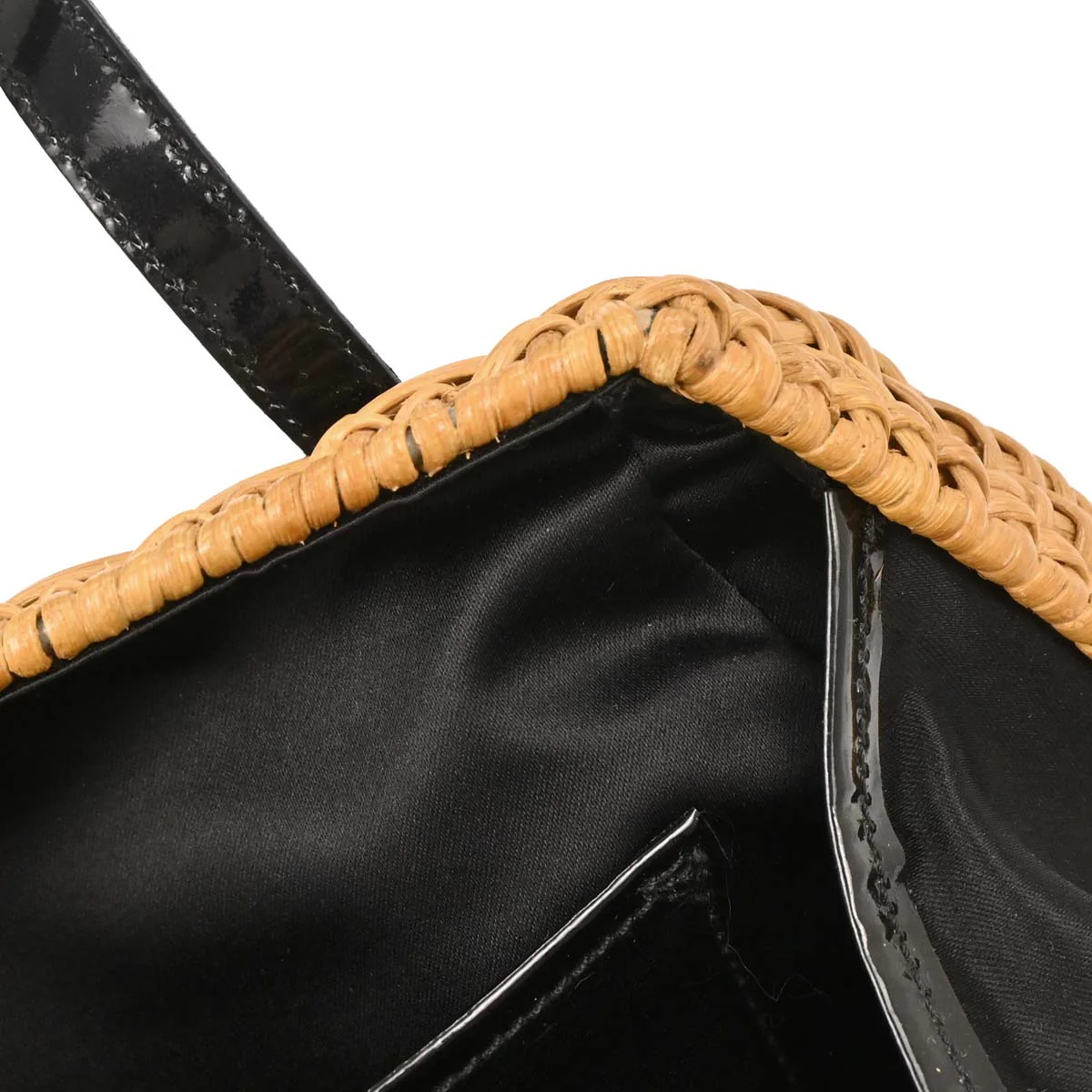 Salvatore Ferragamo Beige Rattan Vara Bow Basket Handbag - Image 10