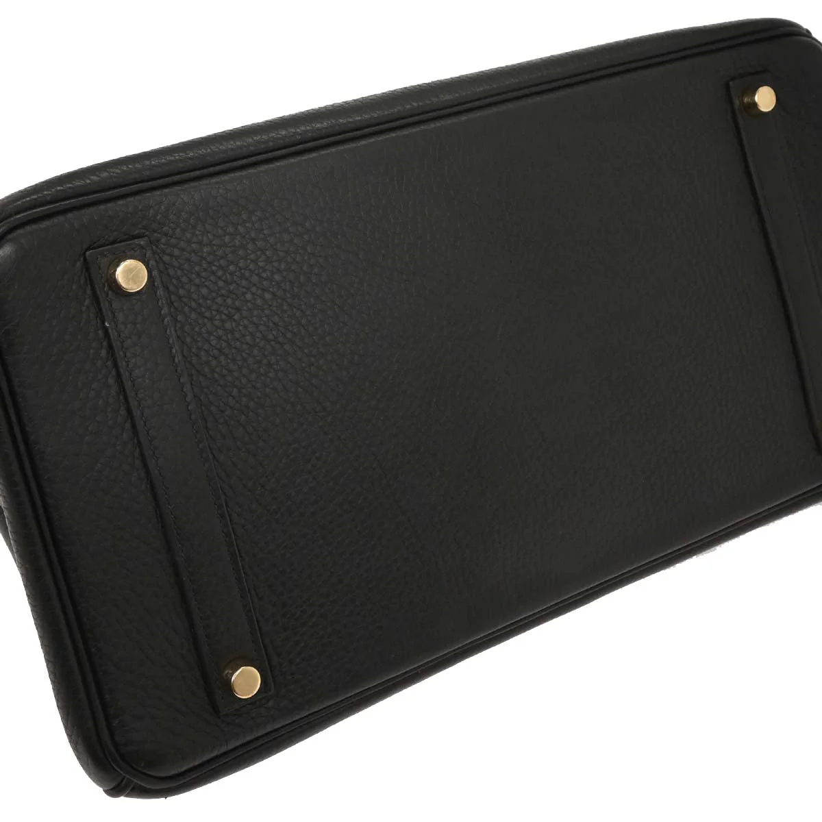 Hermes Black Taurillon Clemence Birkin 35 Handbag - Image 6