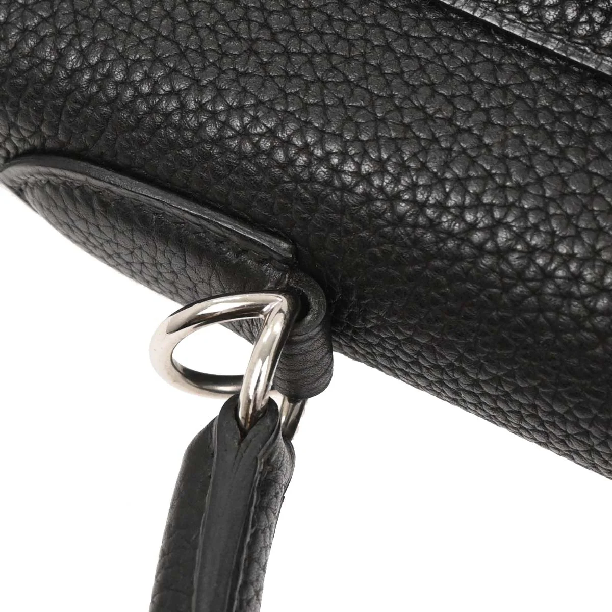Hermes Black Togo Kelly 32 Retourne 2way Shoulder Handbag - Image 5