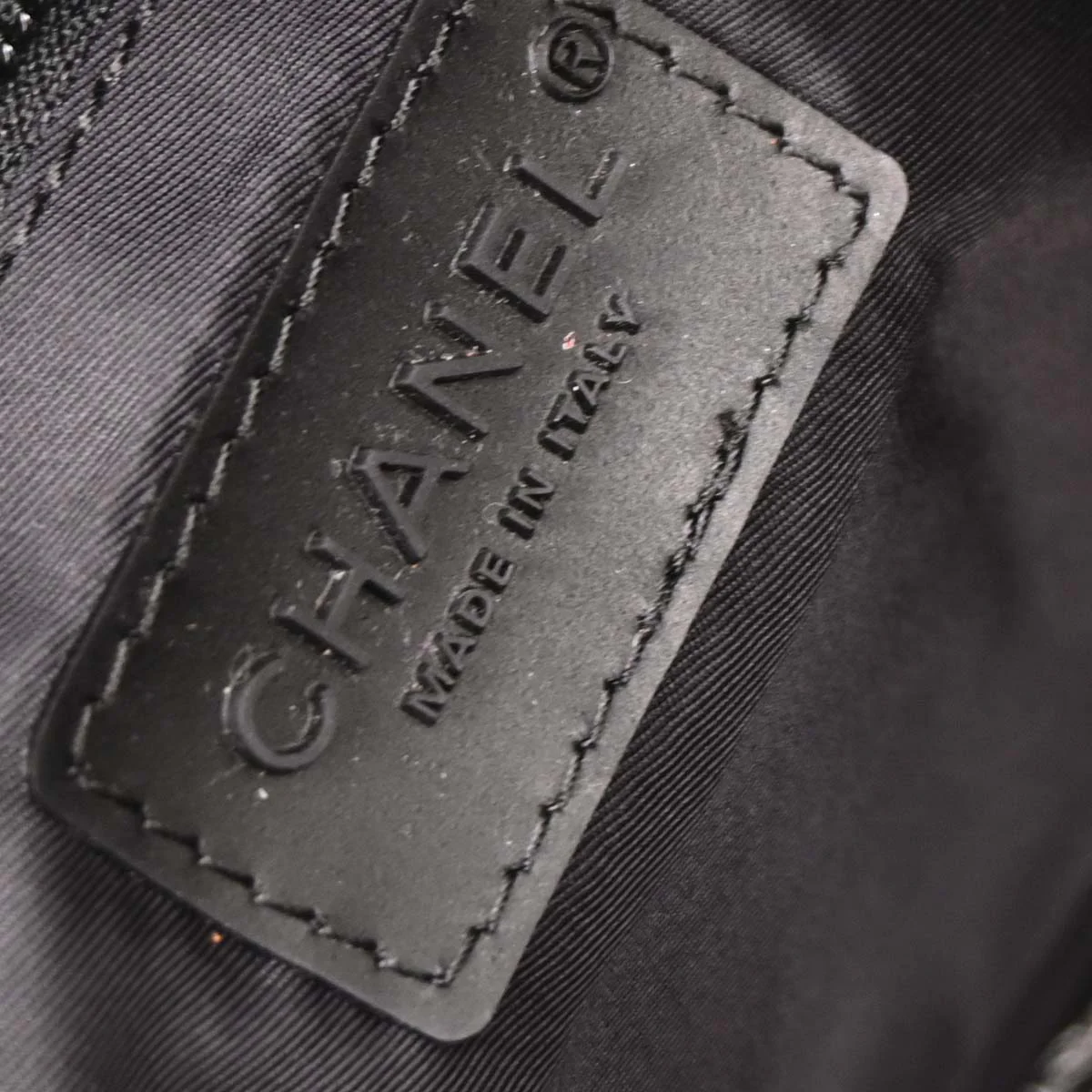 Chanel Black Nylon Sport Line Gym Bag - Image 8