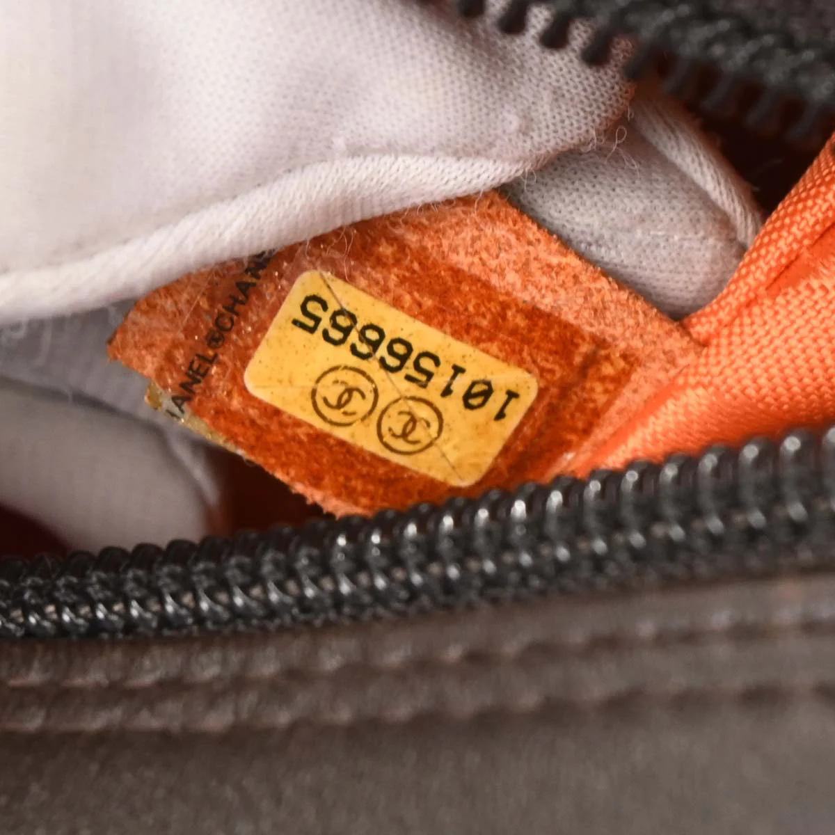 Chanel Brown Calfskin Cambon Ligne Bowling Bag - Image 10