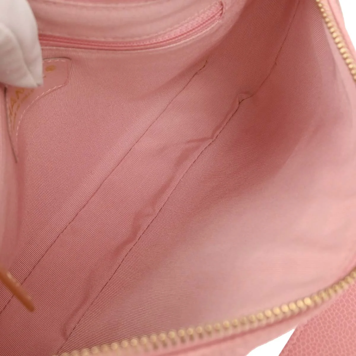 Chanel 2004-2005 Pink Caviar Shoulder Bag - Image 7
