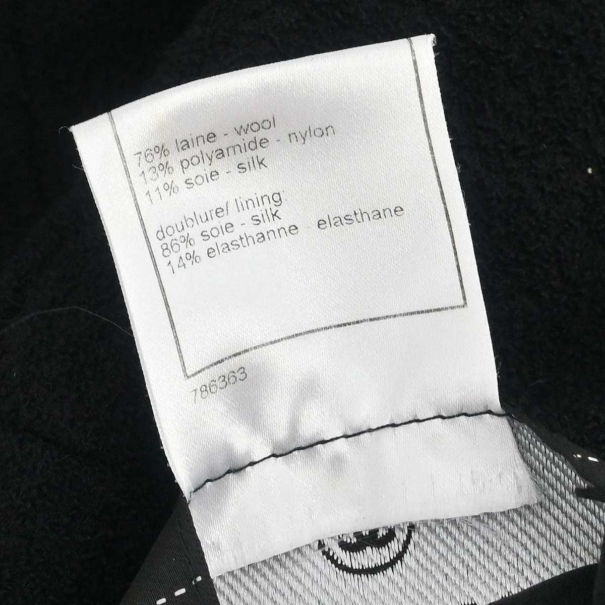 Chanel 2008 Single Breasted Jacket Black #38 - Image 10