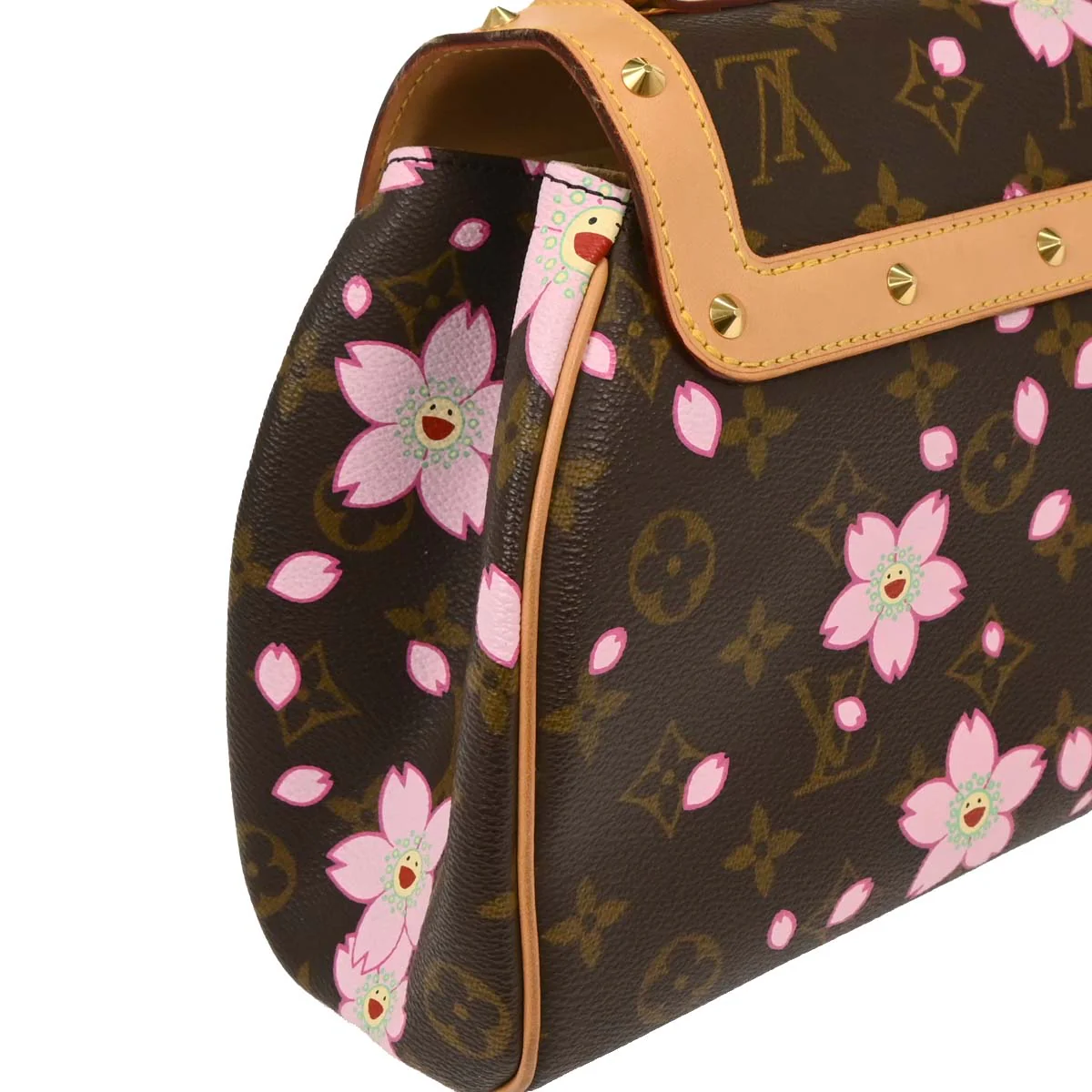 Louis Vuitton Monogram Cherry Blossom Sac Retro PM Handbag M92012 - Image 3