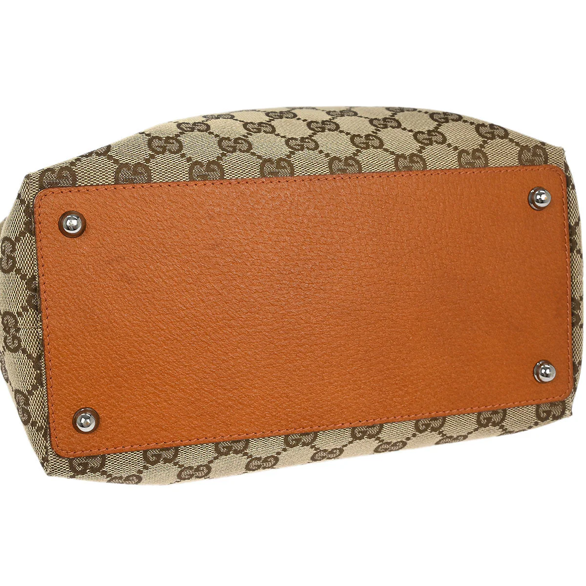 Gucci Beige Canvas GG Tote Handbag - Image 3