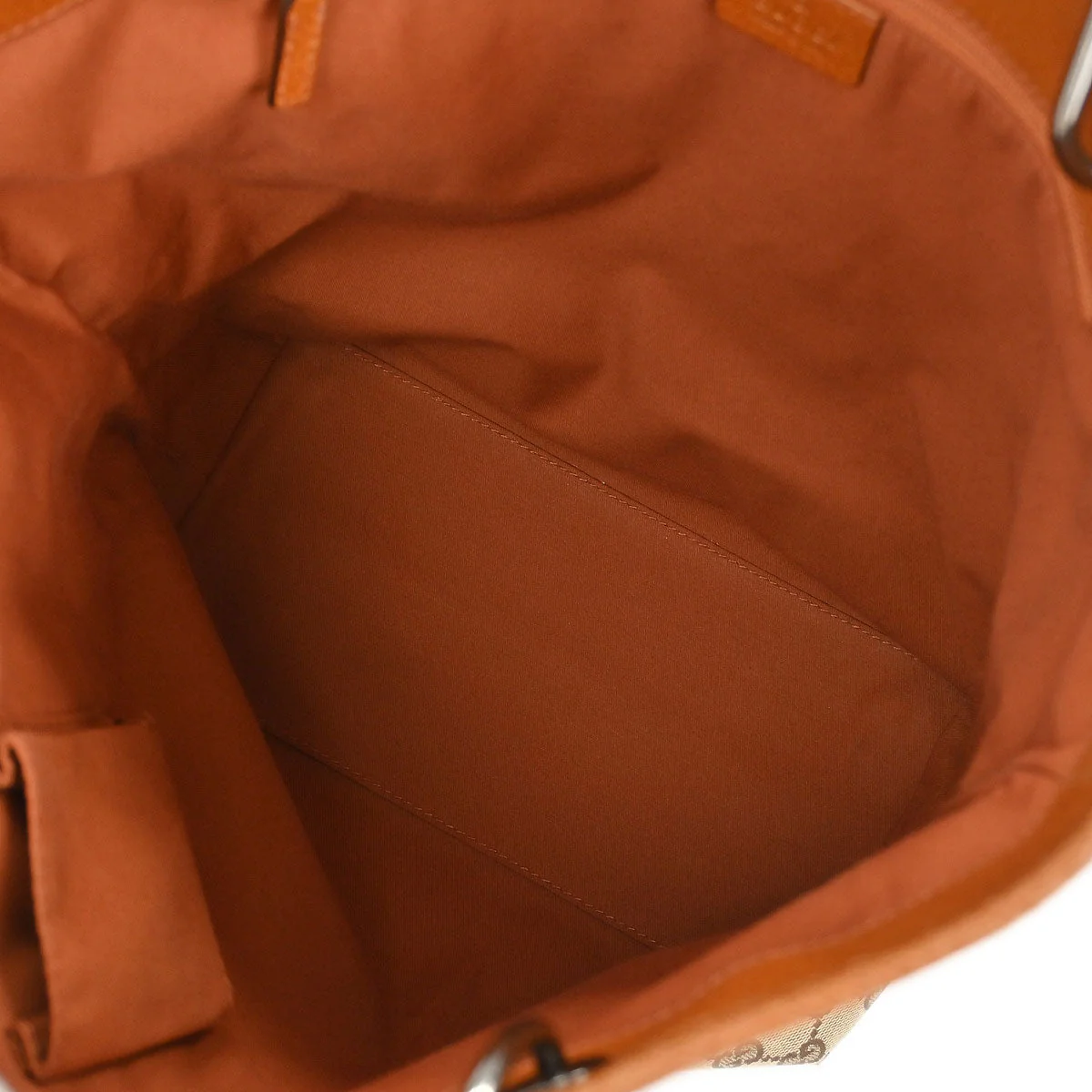 Gucci Beige Canvas GG Tote Handbag - Image 7