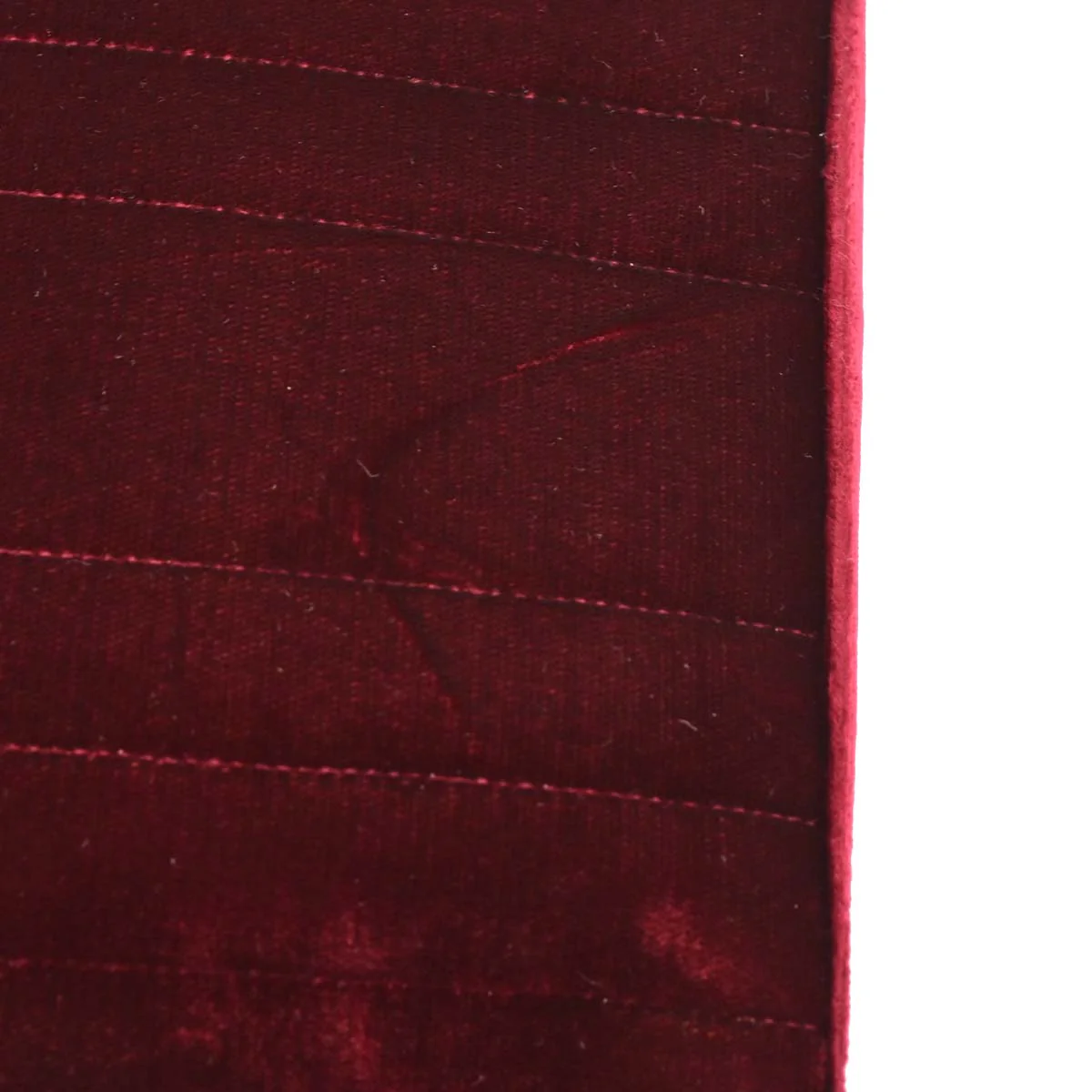 Chanel Bordeaux Velvet Mademoiselle Chain Handbag - Image 3