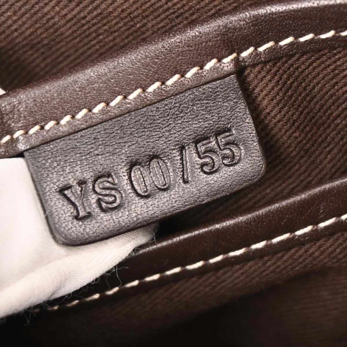 Celine Beige Canvas Macadam Shoulder Bag - Image 10