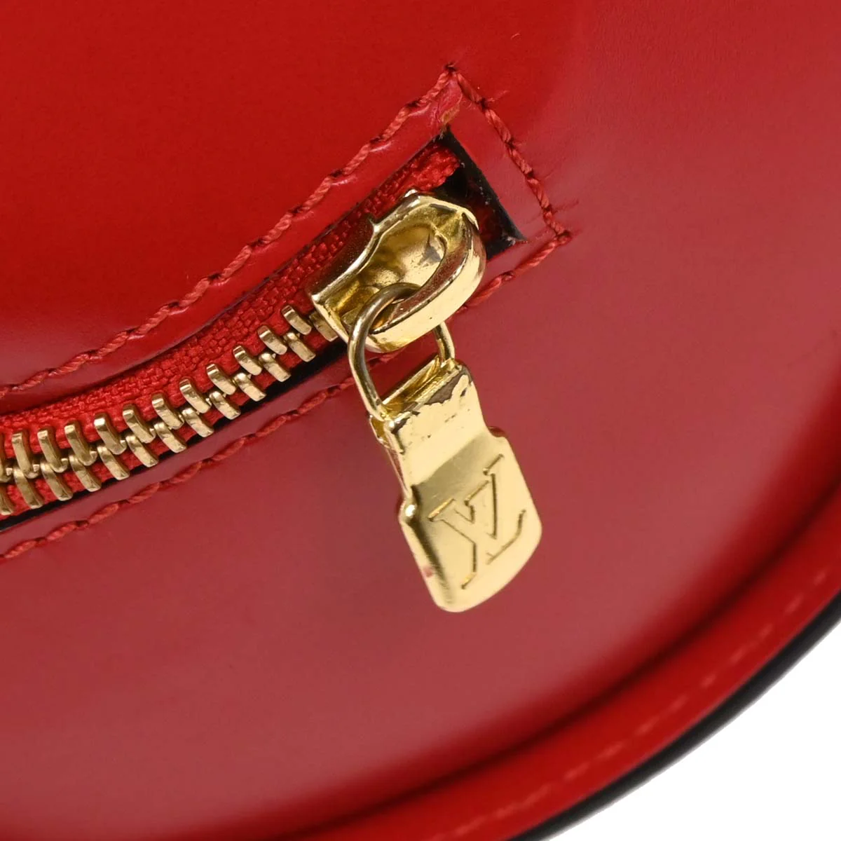 Louis Vuitton Red Epi Soufflot Handbag M52227 - Image 4