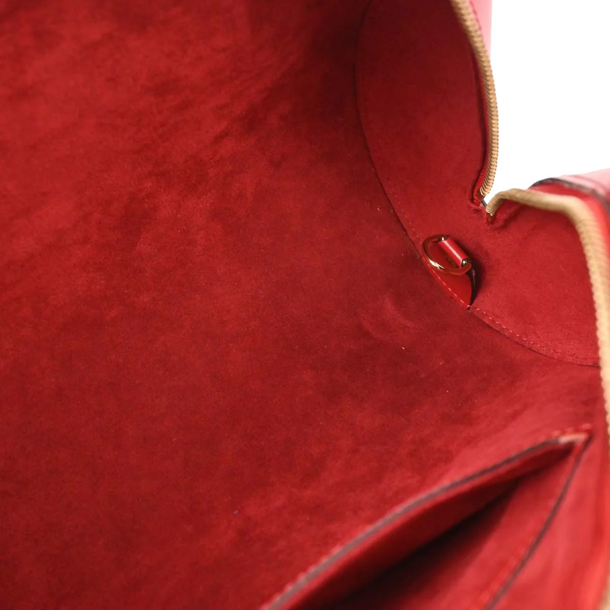 Louis Vuitton Red Epi Soufflot Handbag M52227 - Image 7