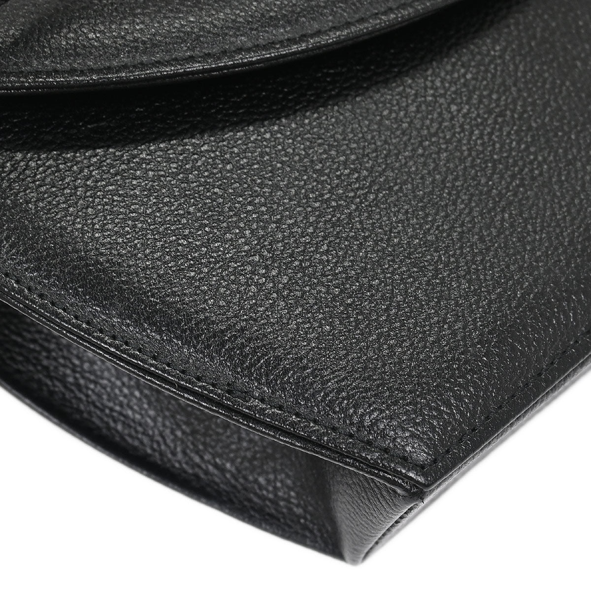 Yves Saint Laurent Black Leather Shoulder Bag - Image 4