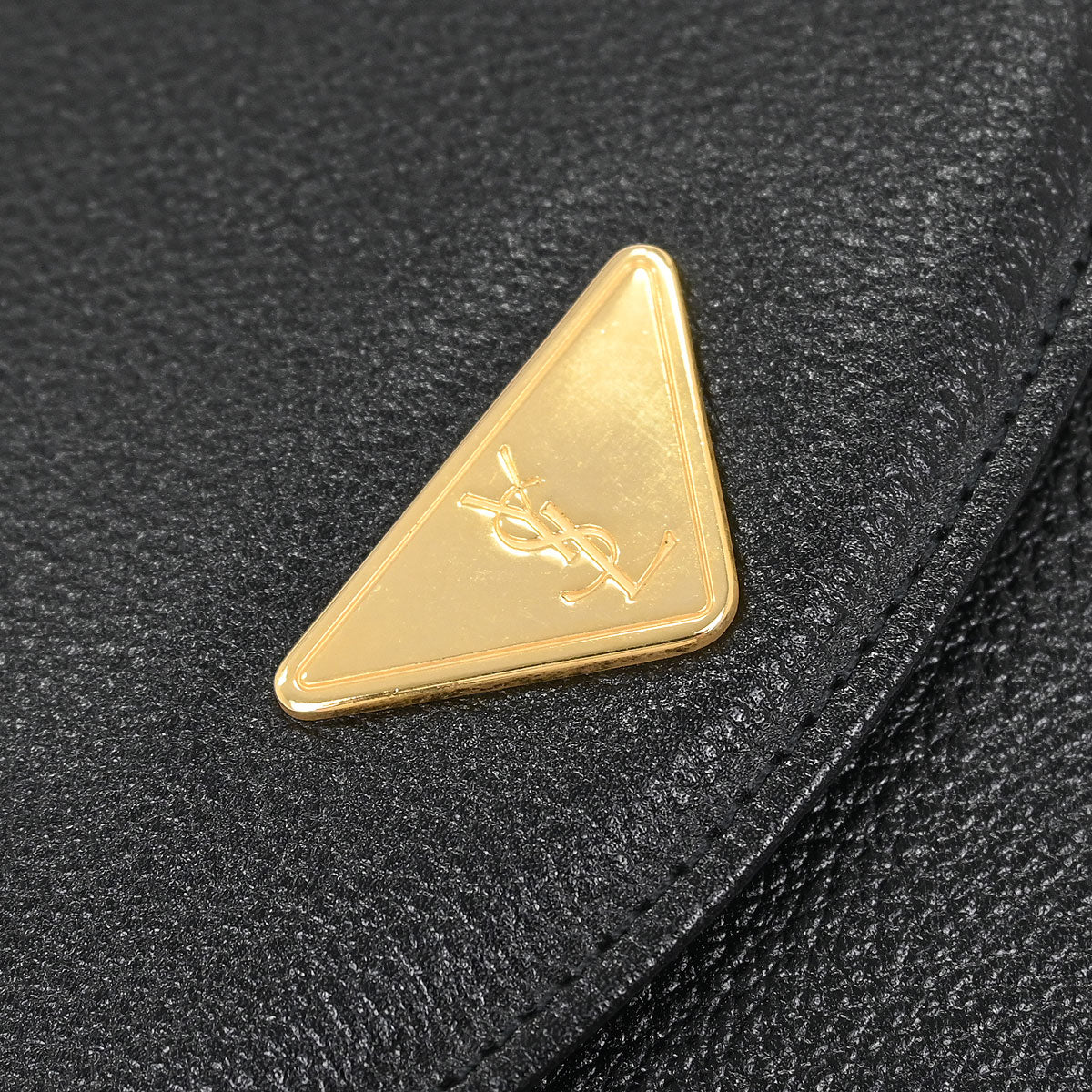 Yves Saint Laurent Black Leather Shoulder Bag - Image 5