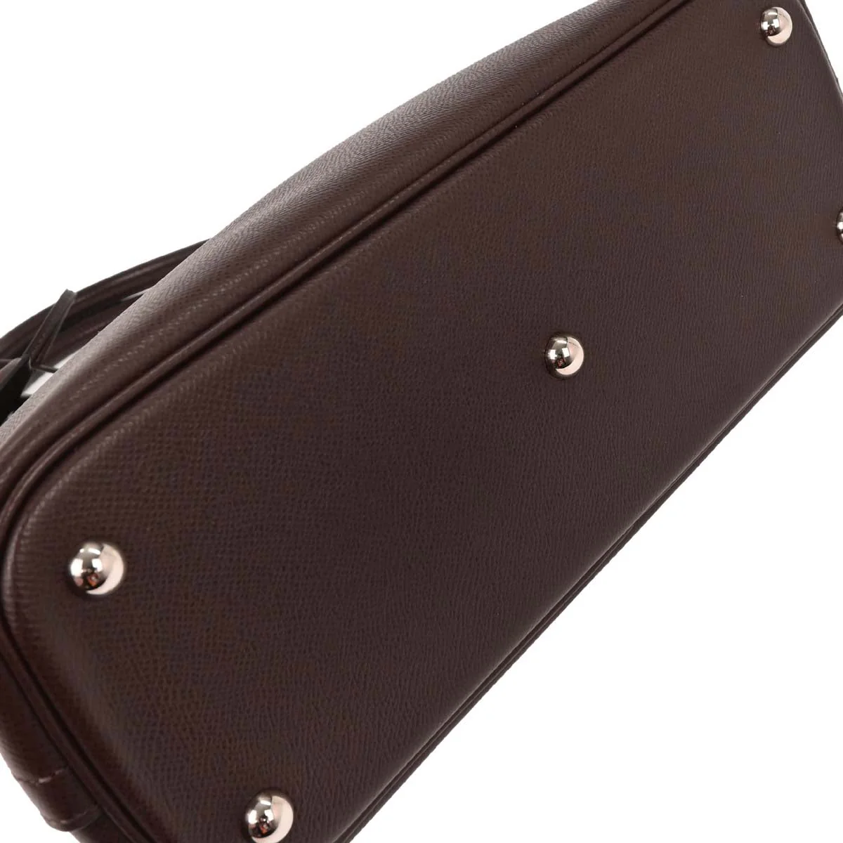 Hermes Chocolat Epsom Bolide 31 2way Shoulder Handbag - Image 4