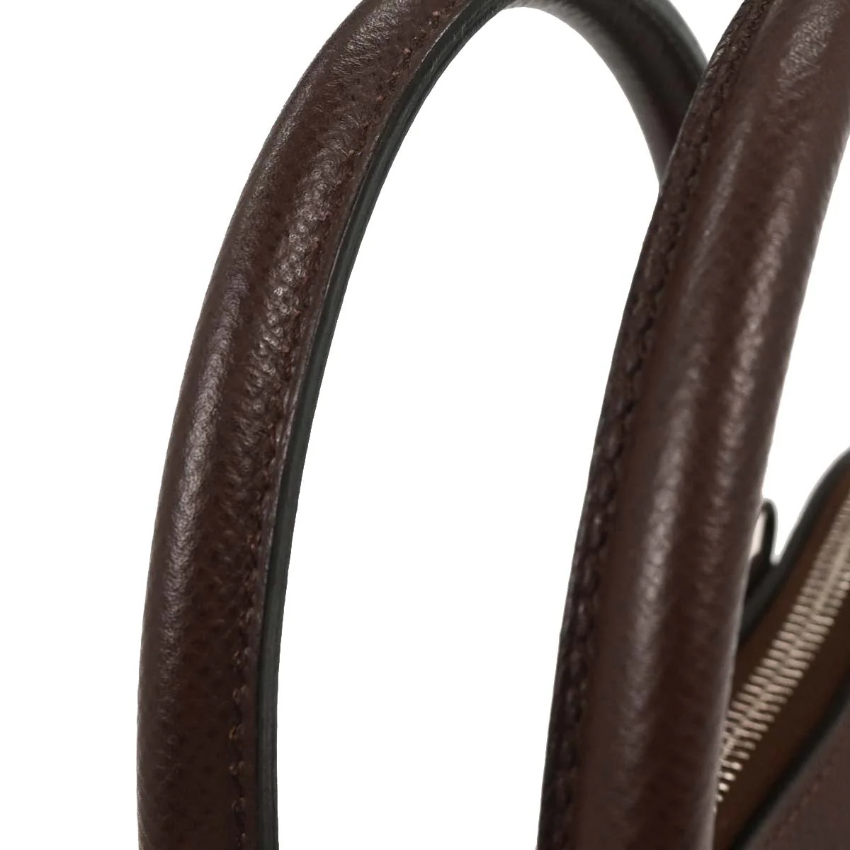 Hermes Chocolat Epsom Bolide 31 2way Shoulder Handbag - Image 5