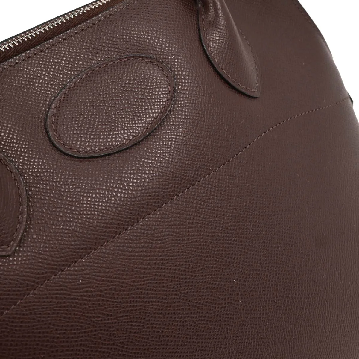 Hermes Chocolat Epsom Bolide 31 2way Shoulder Handbag - Image 6