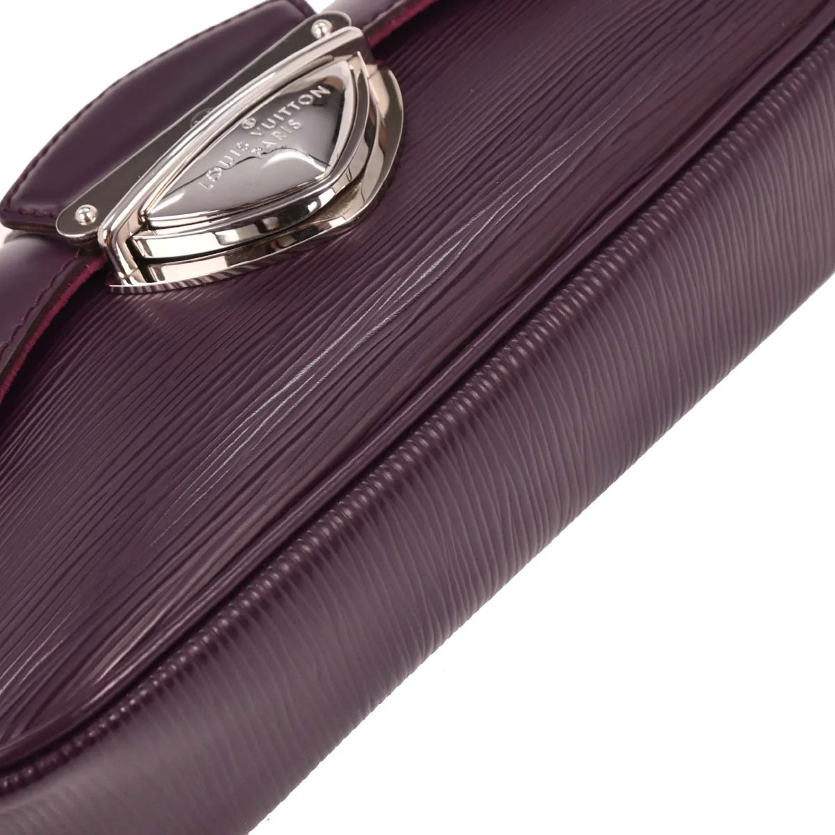 Louis Vuitton Purple Epi Pochette Montaigne Handbag M5929K - Image 4