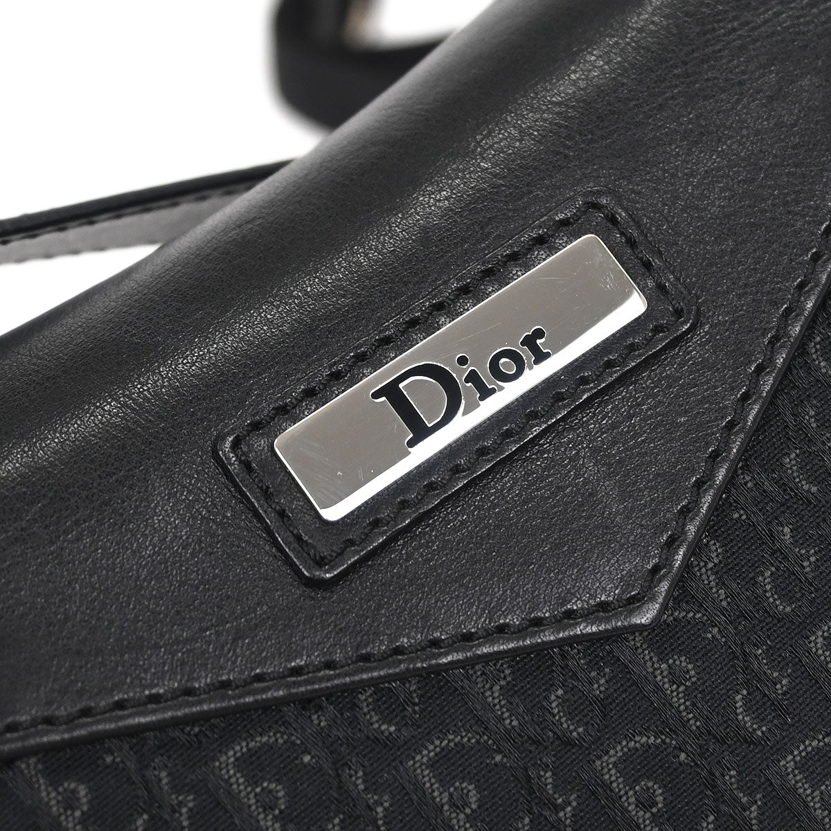Christian Dior Black Trotter Street Chic Crossbody Bag - Image 4