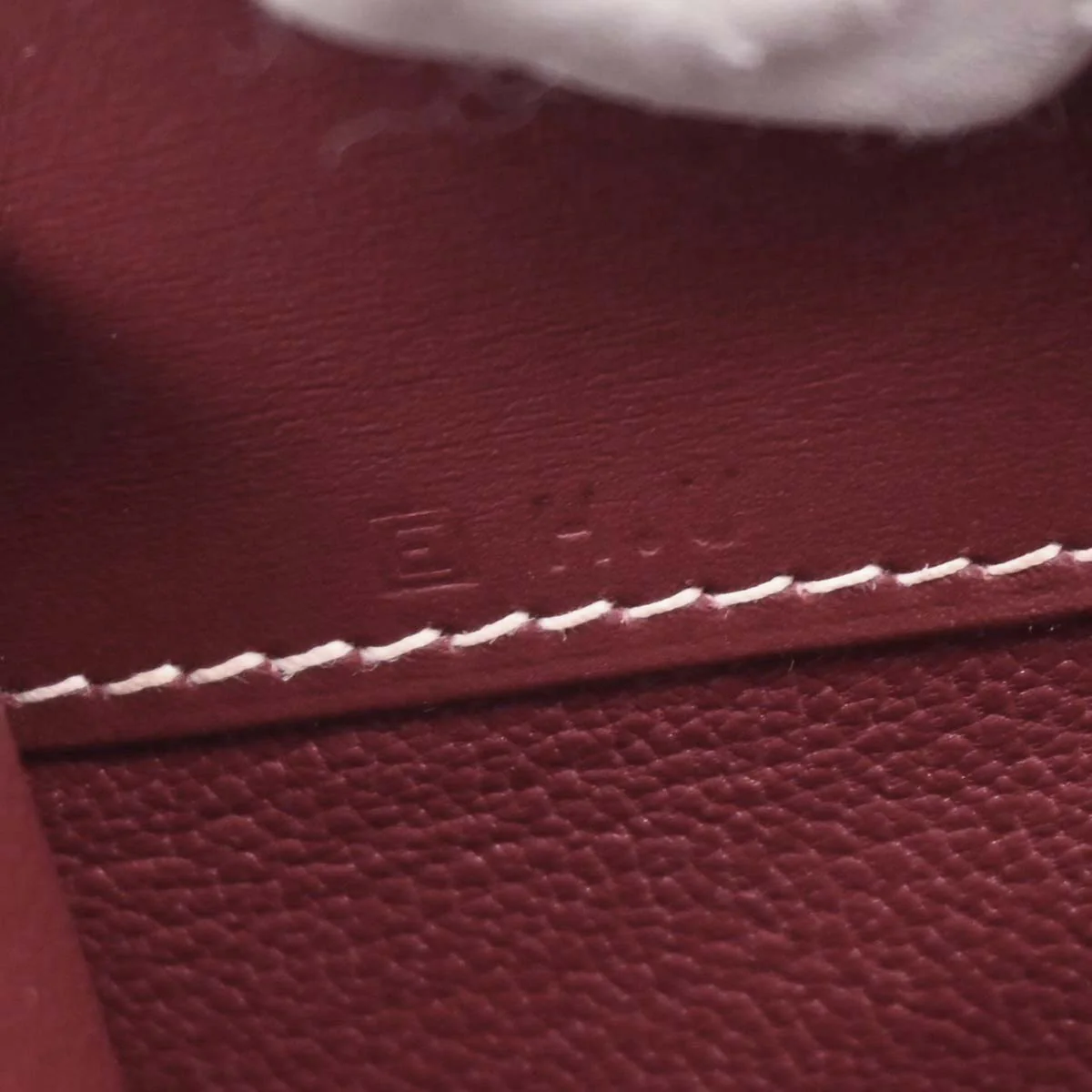 Hermes Rouge H Chamonix Dalvy 30 MM Handbag - Image 10