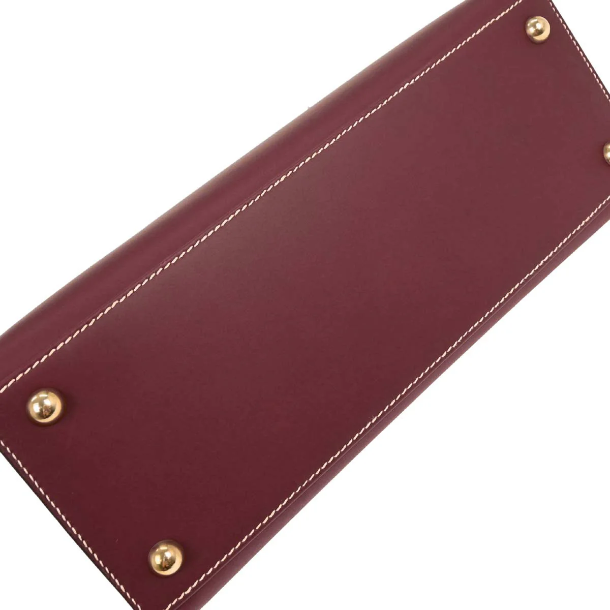 Hermes Rouge H Chamonix Dalvy 30 MM Handbag - Image 4