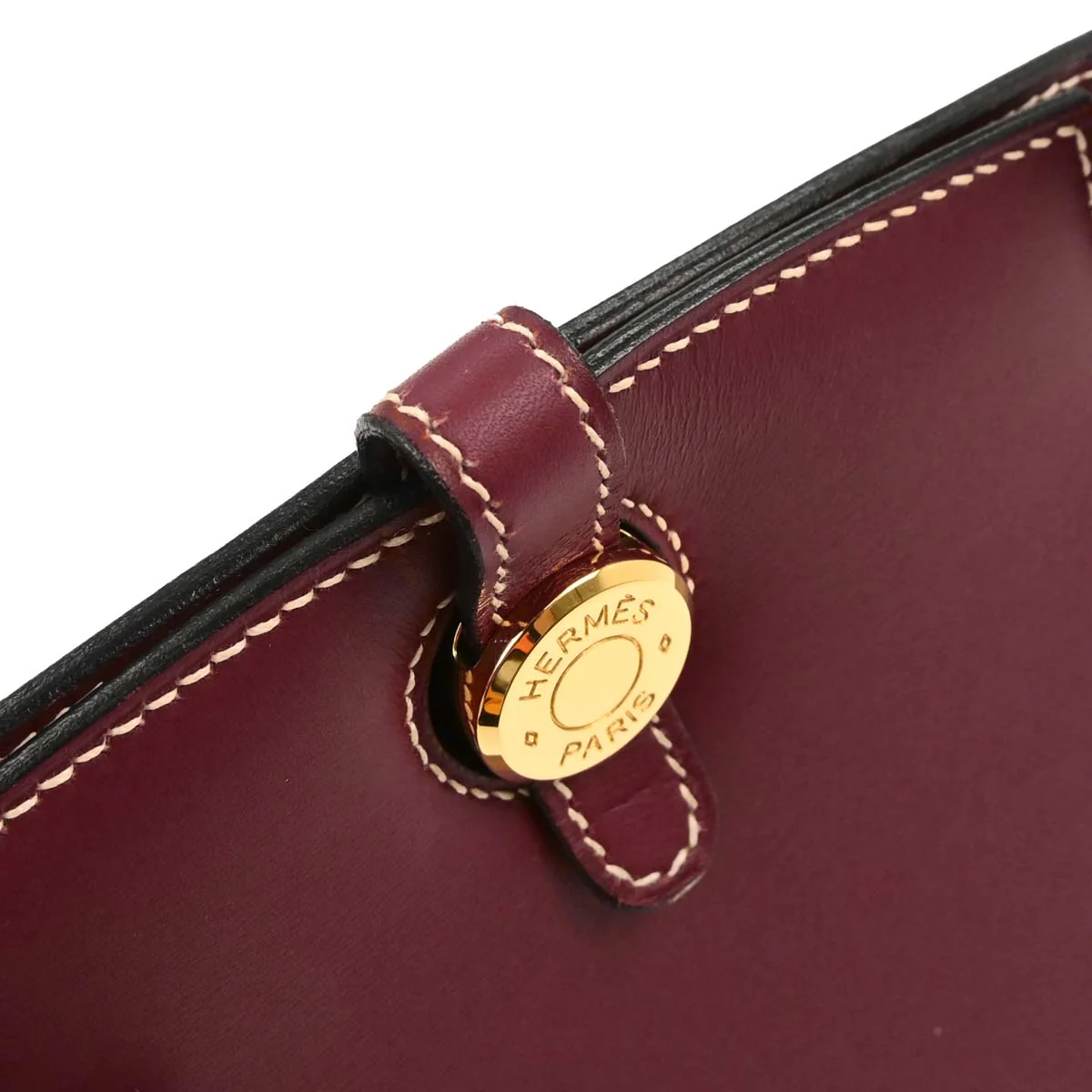 Hermes Rouge H Chamonix Dalvy 30 MM Handbag - Image 6
