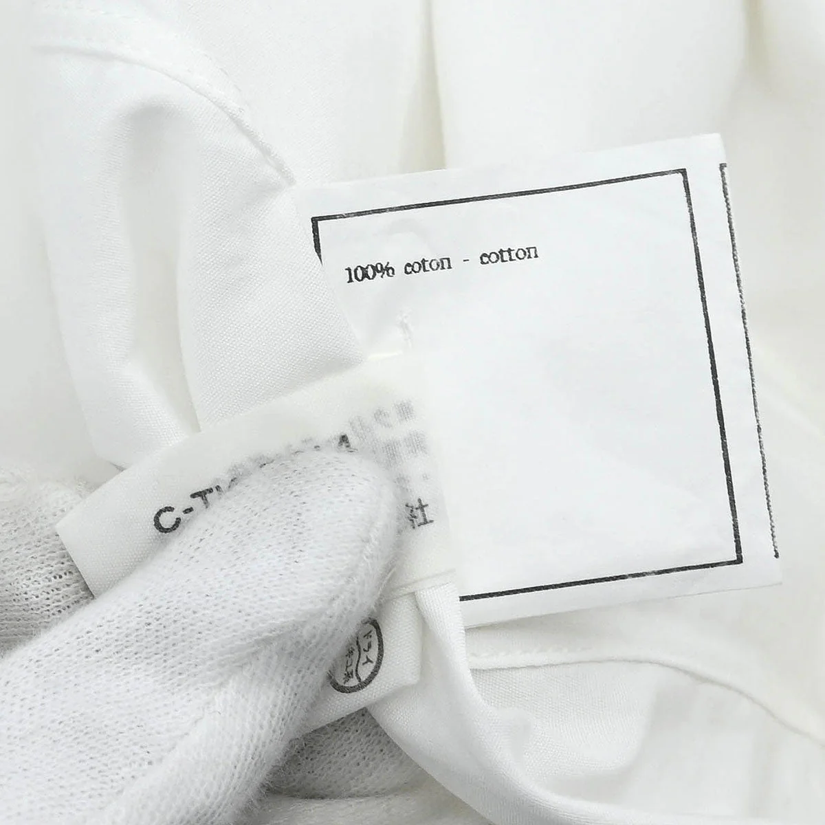 Chanel Shirt Blouse White #42 - Image 10