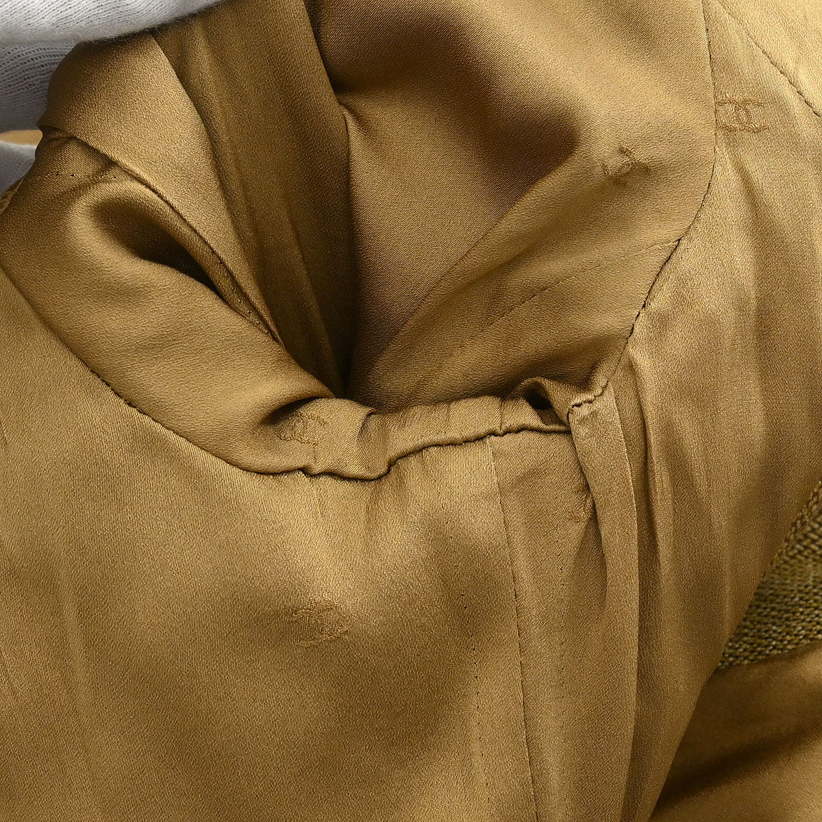 Chanel Single Breasted Jacket Brown #40 - Image 7