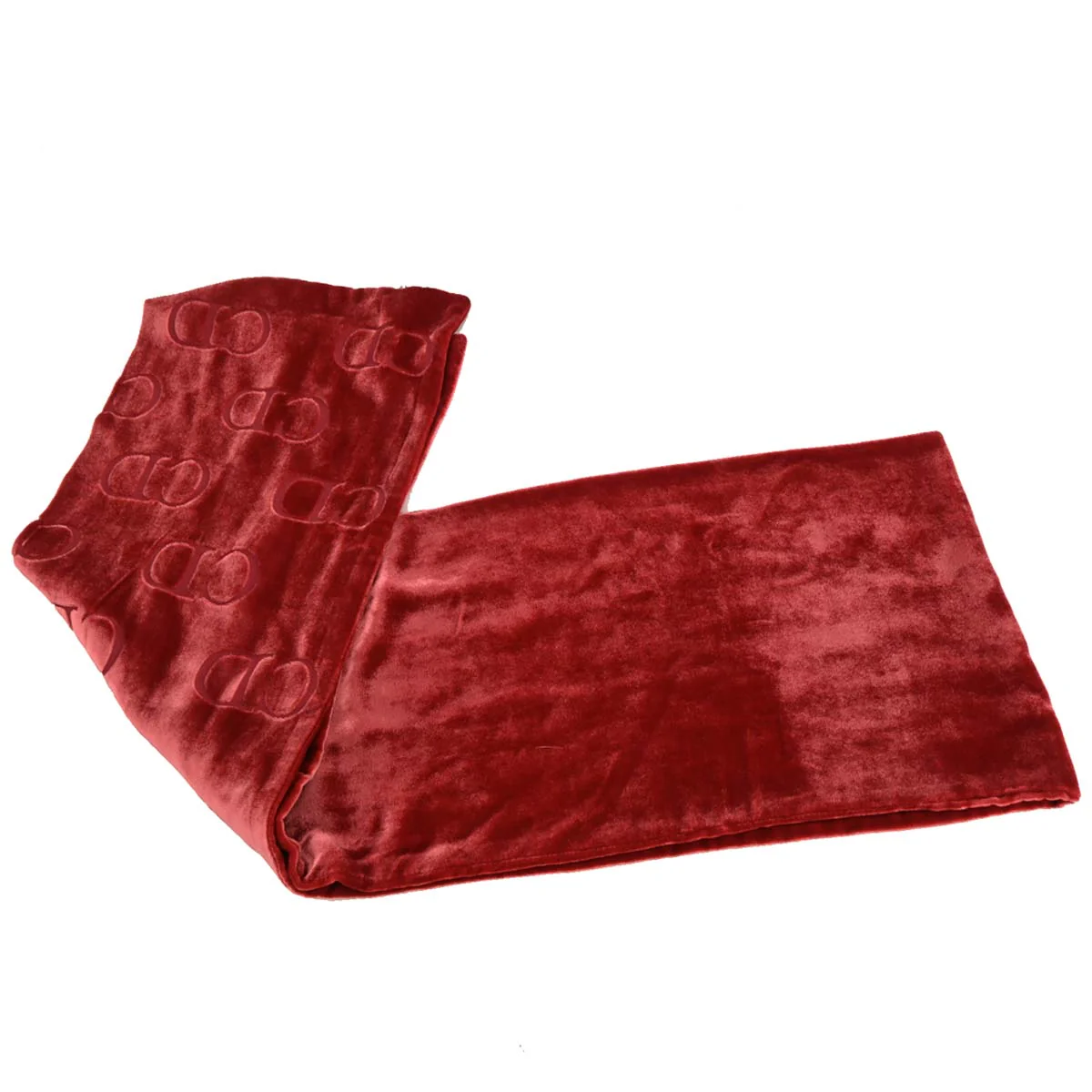Christian Dior Bordeaux Scarf Stole Small Good - Image 2