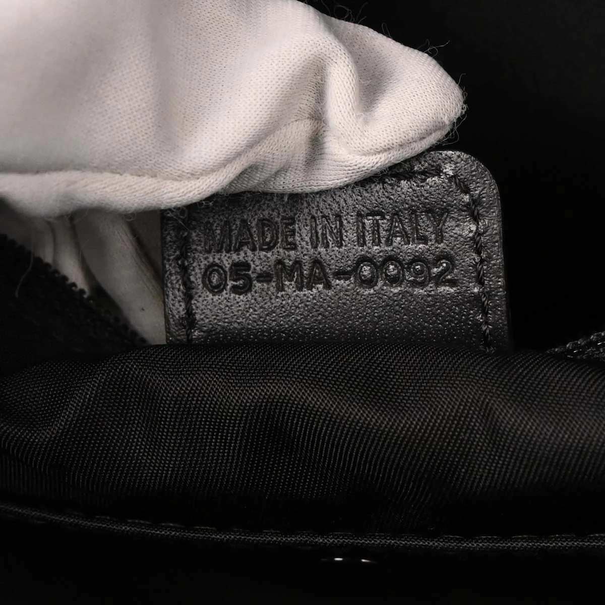 Christian Dior 2002 Black Double Saddle Trotter Handbag - Image 10