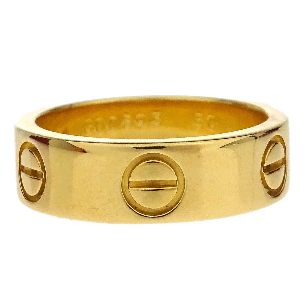 Cartier Love Ring Au750 #50