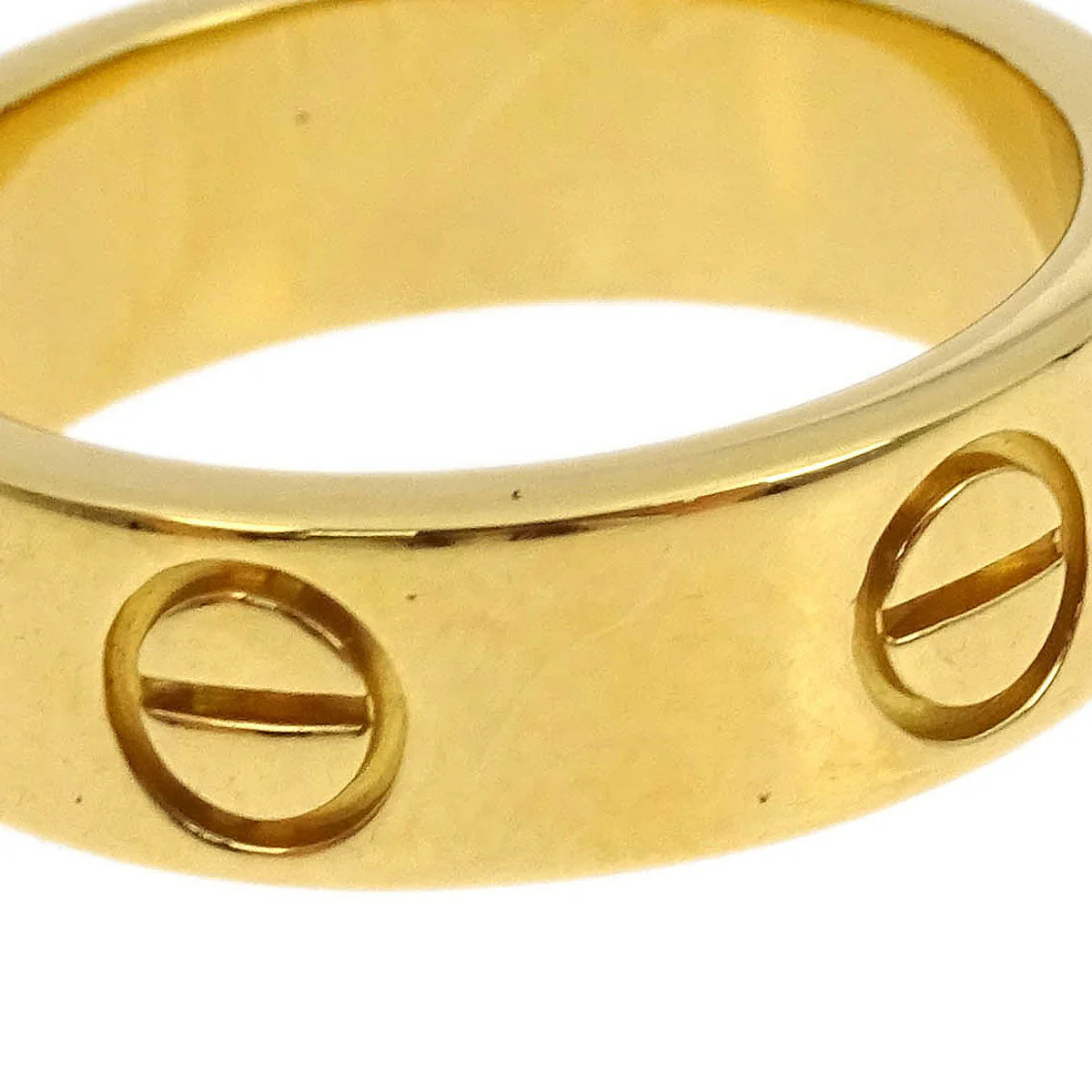 Cartier Love Ring Au750 #50 - Image 3