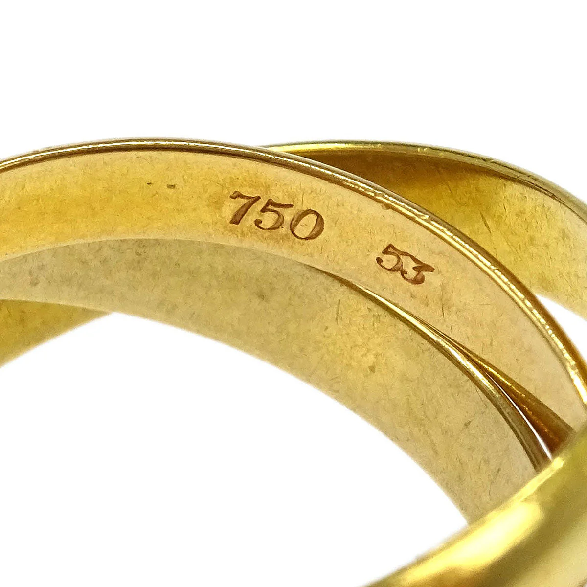 Cartier Trinity Ring Au750 #53 - Image 3
