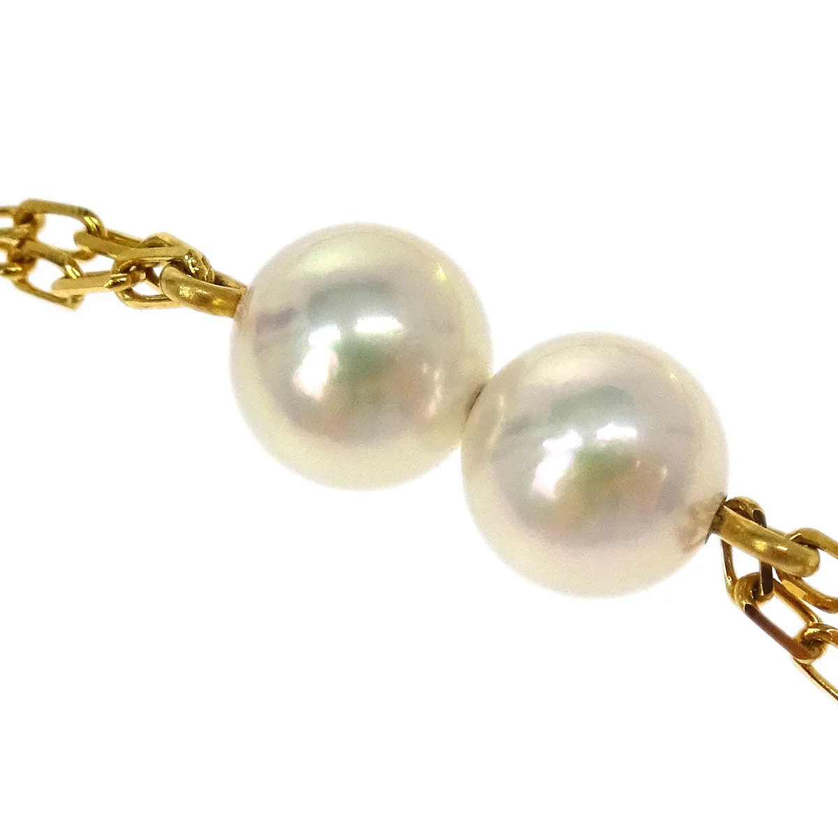 Mikimoto Bracelet 18K Genuine Pearl Gold - Image 3